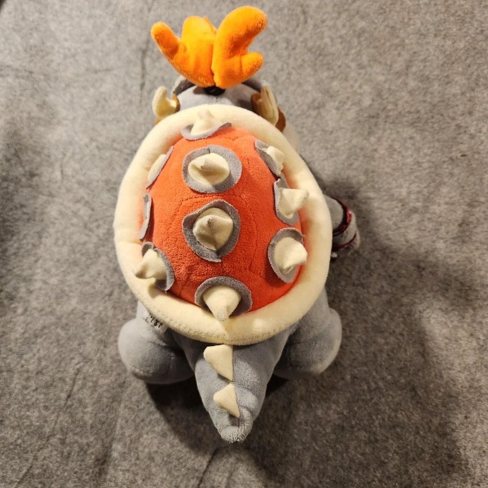 Super Mario Bros Dry Bowser Plush Toy Stuffed Doll Nintendo Official‎ SE601-186